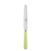 Sabre Paris Gingham Lime Dinner Knife