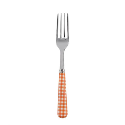 Sabre Paris Gingham Orange Salad Fork