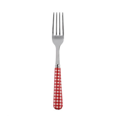 Sabre Paris Gingham Red Salad Fork