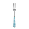 Sabre Paris Gingham Turquoise Salad Fork