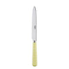 Sabre Paris Gingham Yellow Dinner Knife