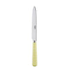 Sabre Paris Gingham Yellow Dinner Knife