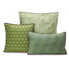 Le Jacquard Francais Nature Urbaine Green Outdoor Pillows