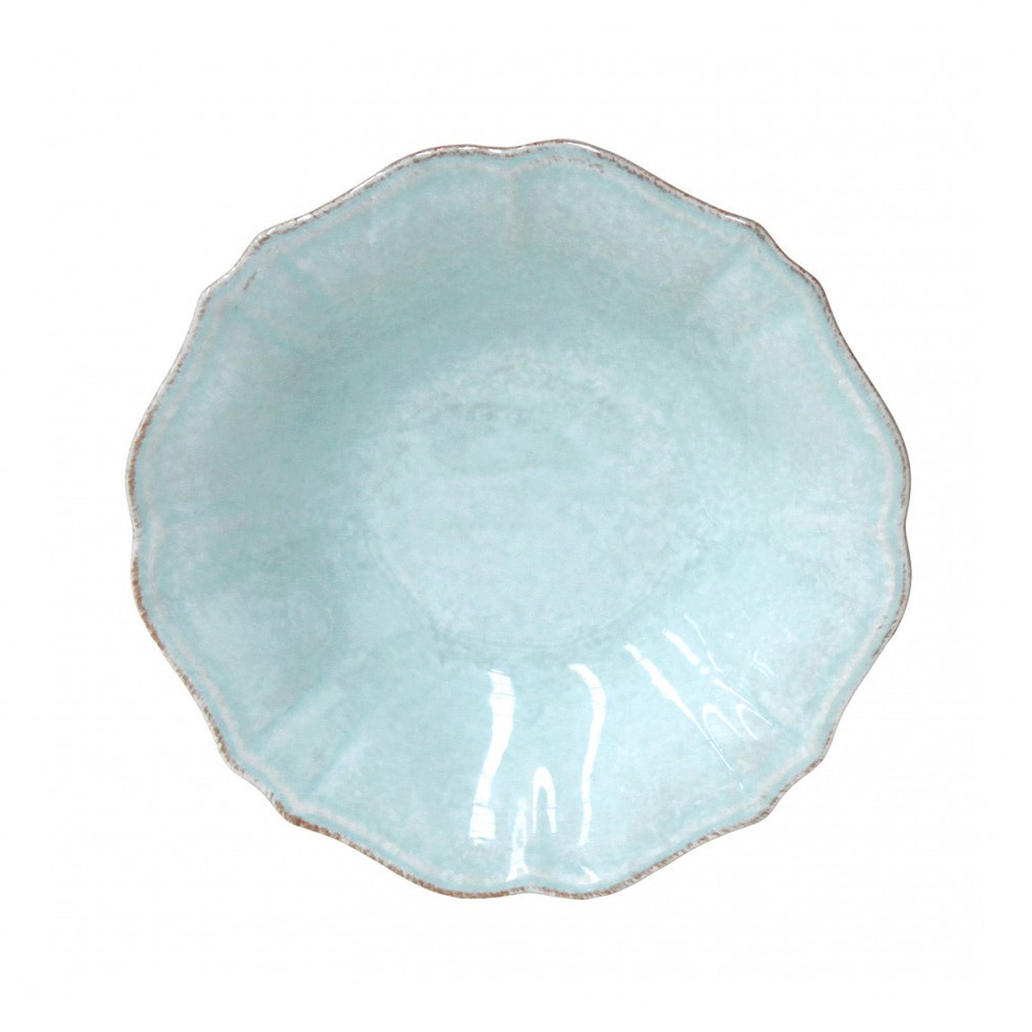 Casafina Impressions Robins Egg Blue Individual Pasta Bowl