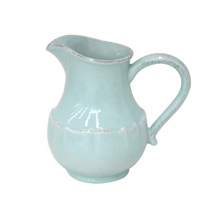 Casafina Impressions Robins Egg Blue Pitcher