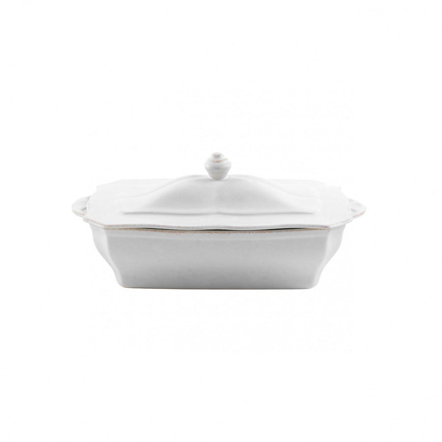 Casafina Impressions White Covered Casserole