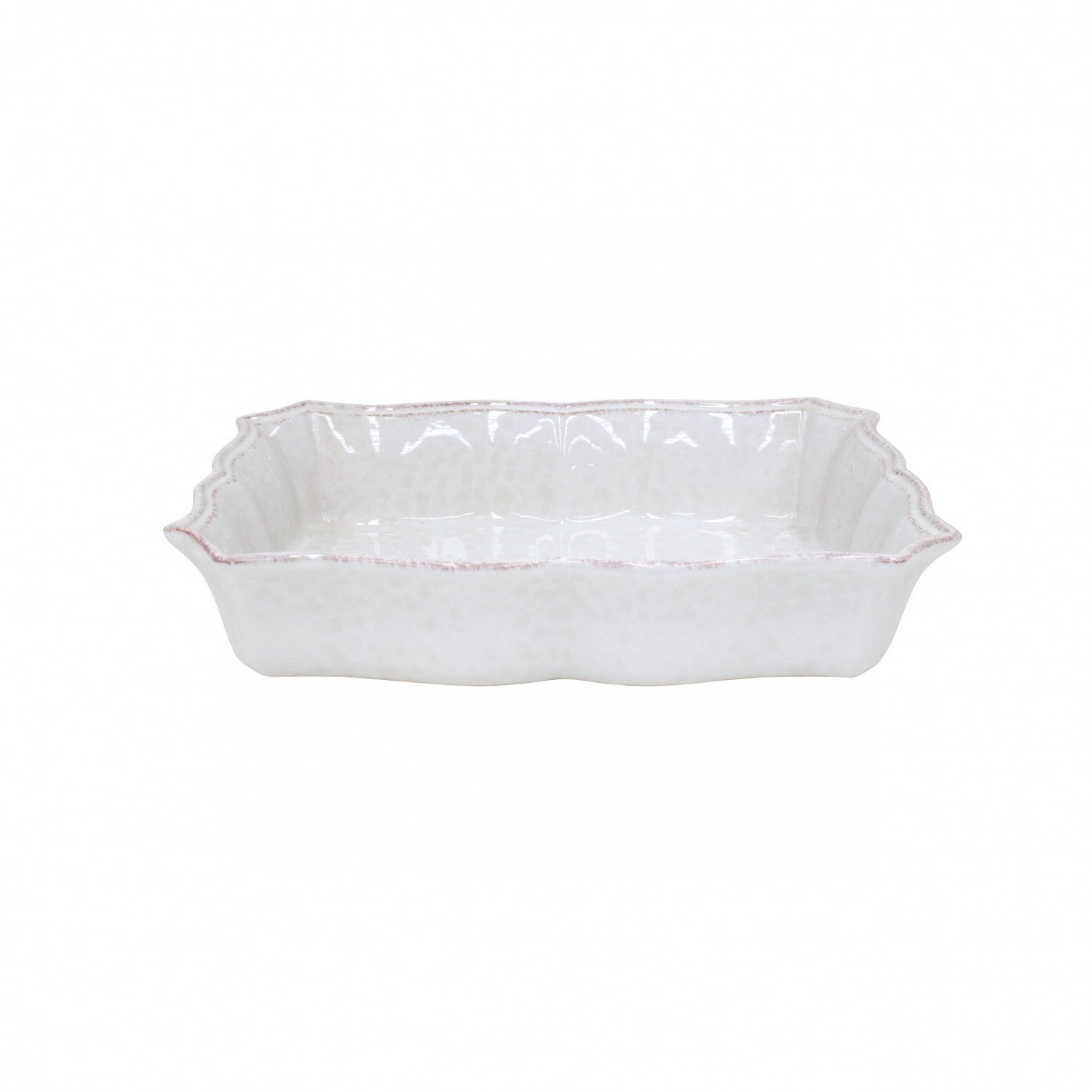Casafina Impression White Large Rectangular Baker