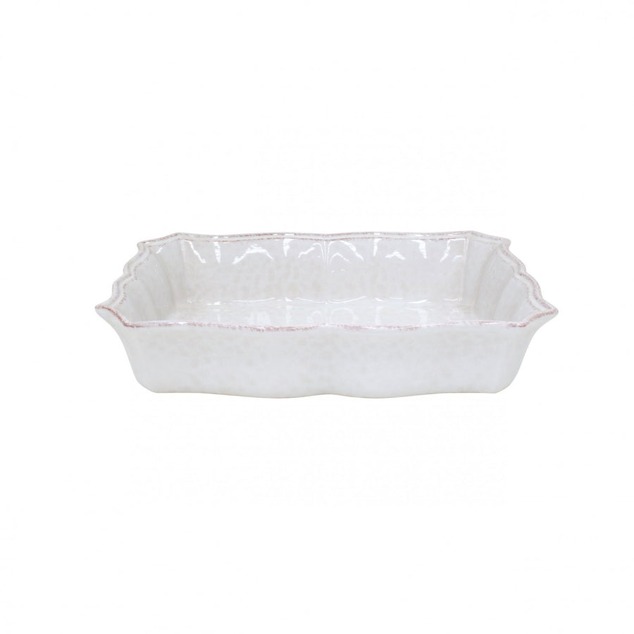 Casafina Impression White Large Rectangular Baker