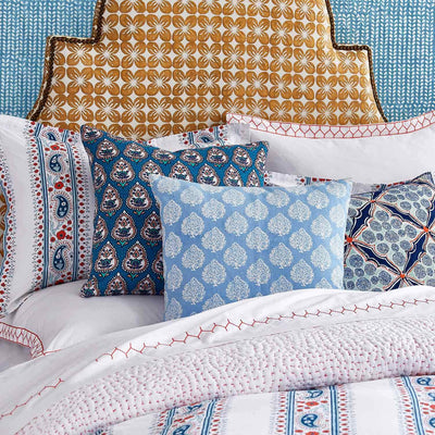 John Robshaw Stitched Coral Sheets