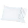 John Robshaw Light Indigo Stitched Pillowcase