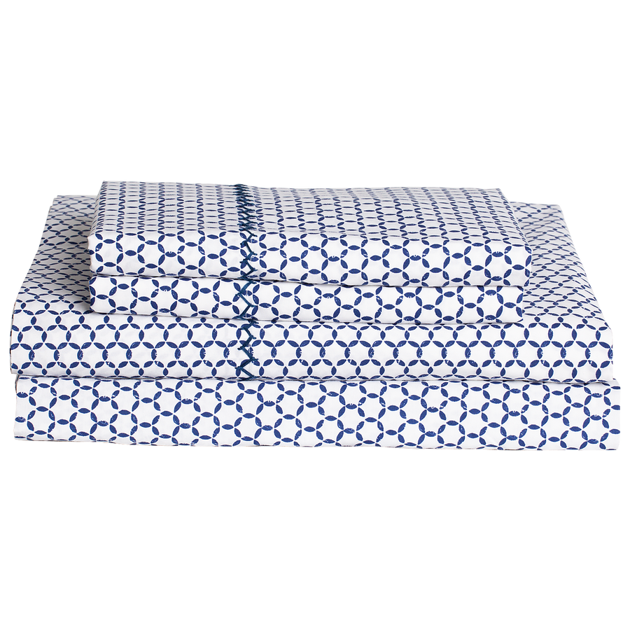 John Robshaw Kesar Indigo Sheet Set