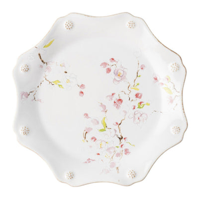 Juliska Berry & Thread Floral Sketch Cherry Blossom Salad Plate