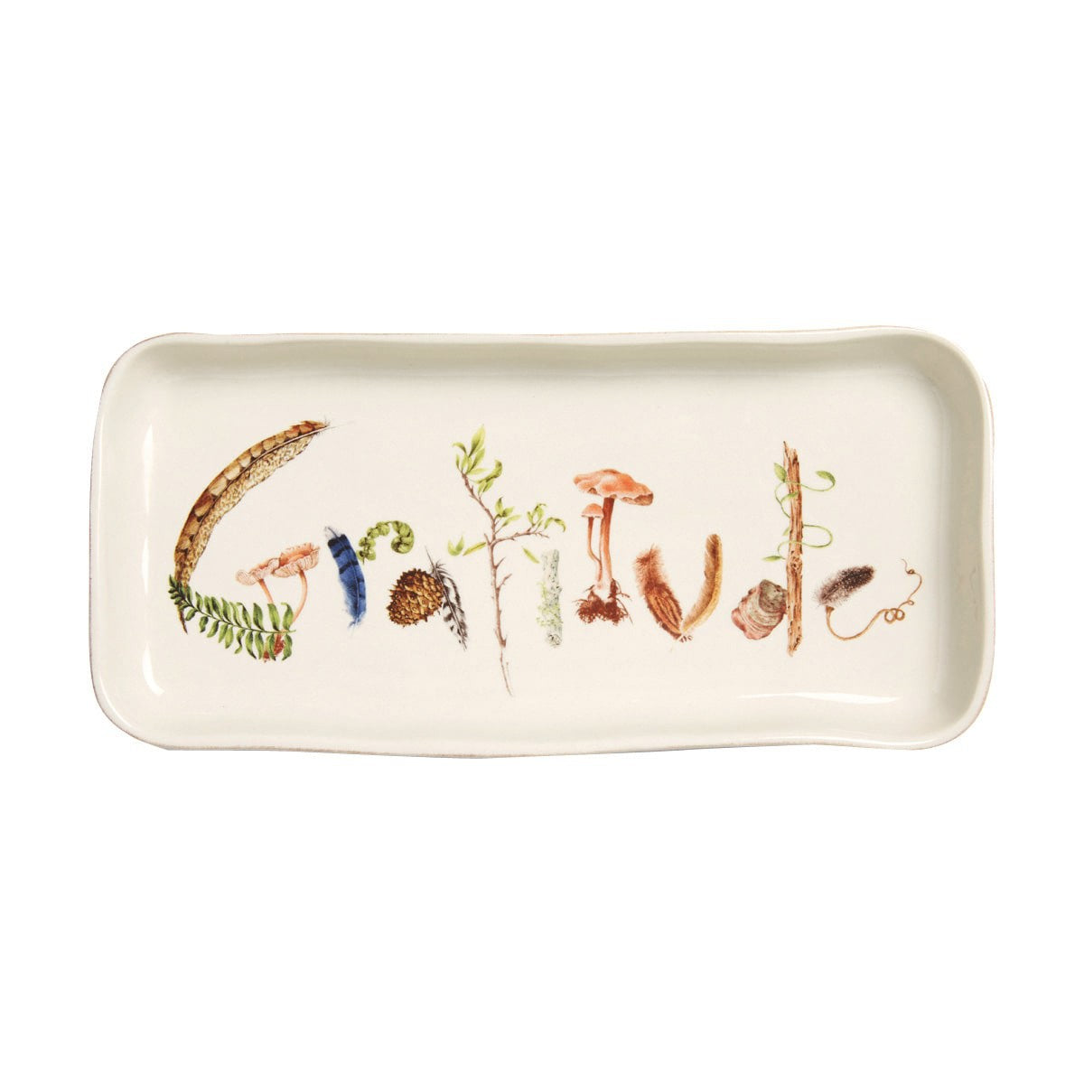 Juliska Forest Walk "Gratitude" Gift Tray