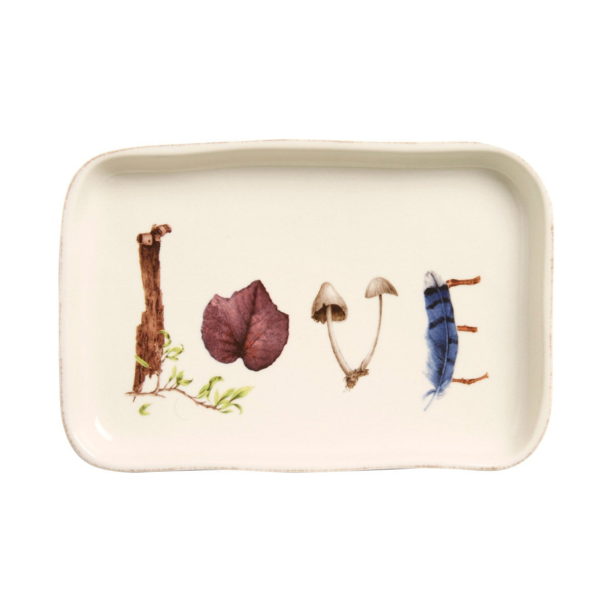 Juliska Forest Walk "Love" Gift Tray