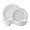 Juliska French Panel Whitewash 4-piece Place Setting