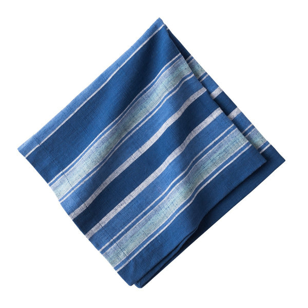 JULISKA Indigo Stripe Napkins Yvonne Estelle's