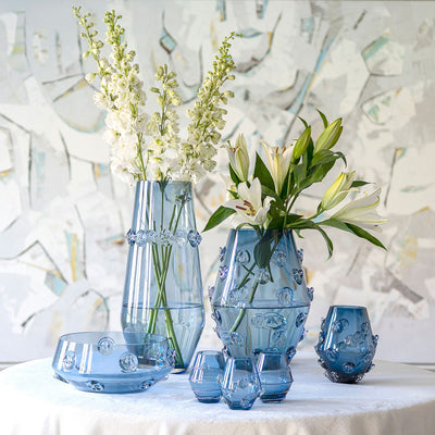 Juliska Blue Vases
