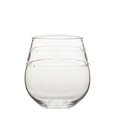 Juliska Isabella Clear Stemless Wine Glass