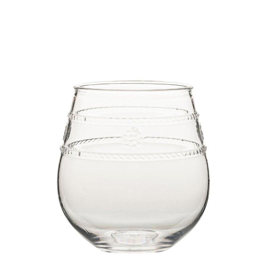 Juliska Isabella Clear Stemless Wine Glass