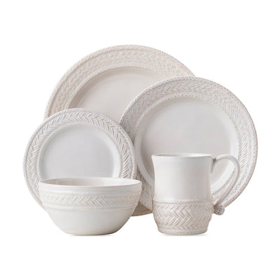 Juliska Le Panier White 5-piece Place Setting