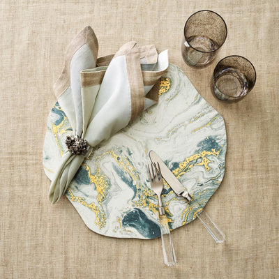 Kim Seybert Cosmos Ivory Placemat