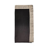 Kim Seybert Dip Dye Gray Black Napkin