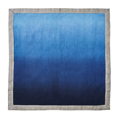 Kim Seybert Dip Dye Navy Blue Napkin