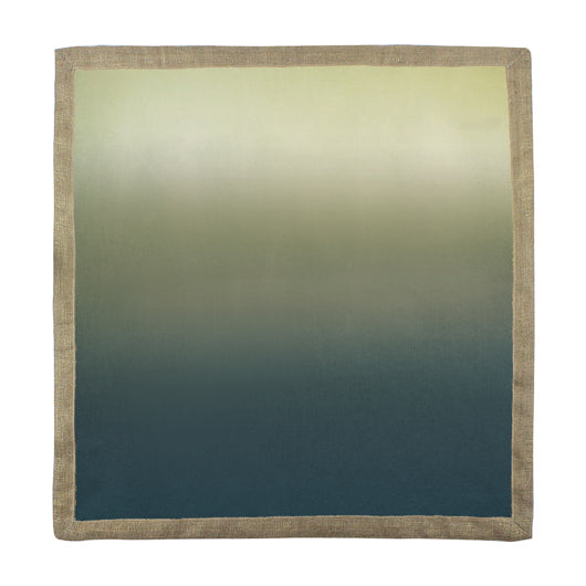 Kim Seybert Dip Dye Sage Midnight Napkin