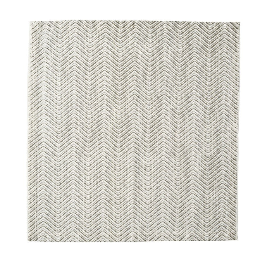 Kim Seybert Drift White Gray Silver Napkin