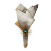 Kim Seybert Horizon Beige & Taupe Napkin