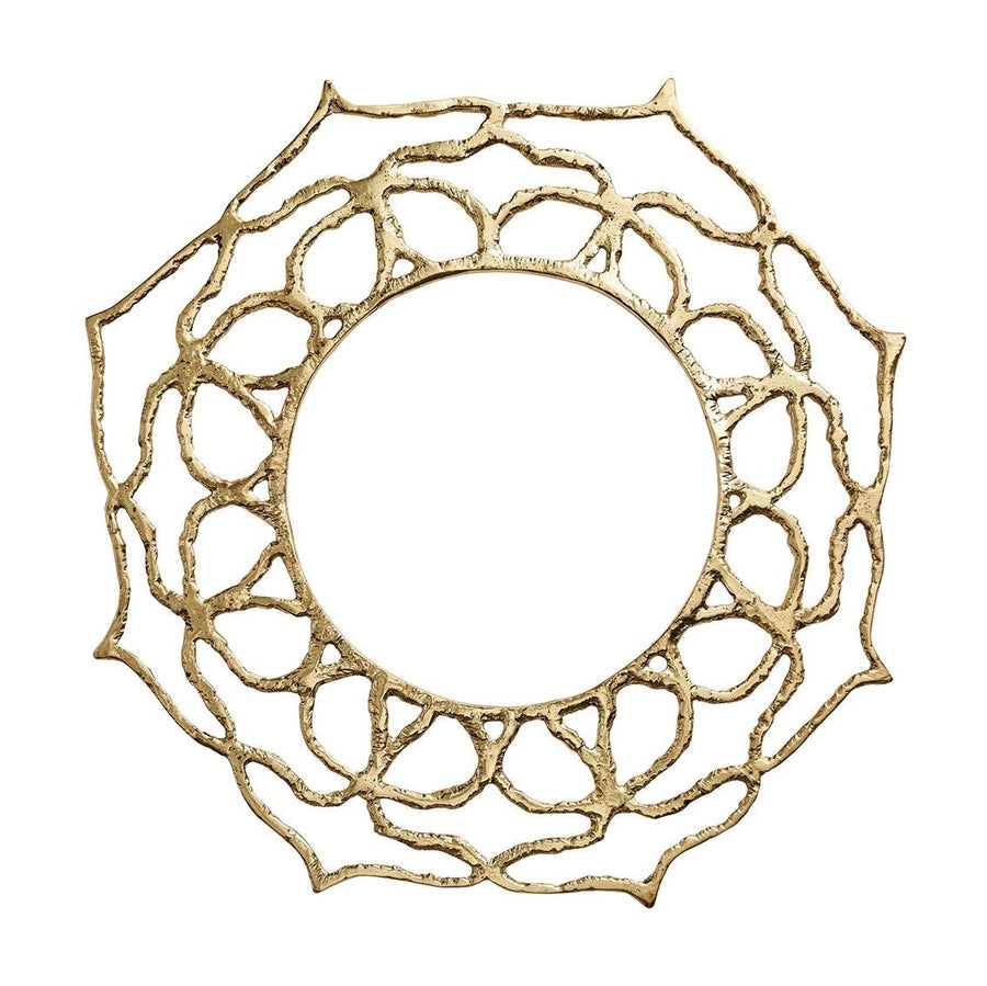 Kim Seybert Sahara Gold Charger