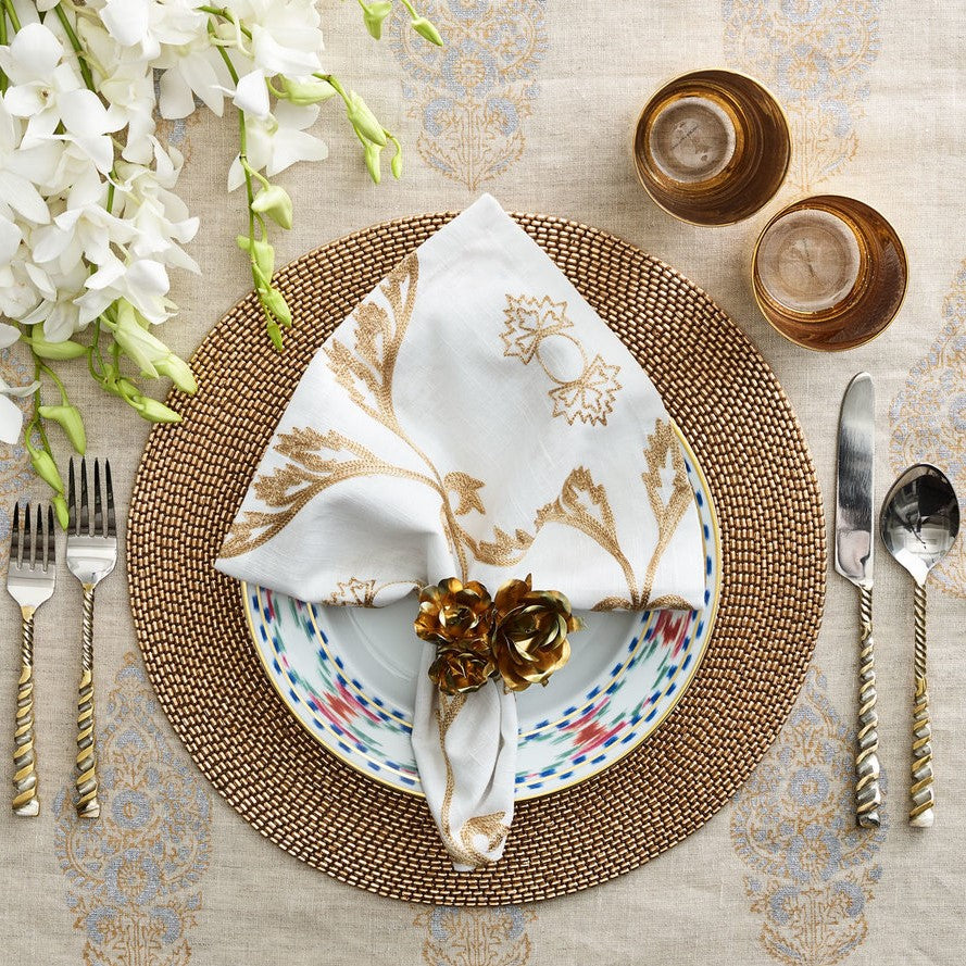 Kim Seybert Wisteria Natural Napkin