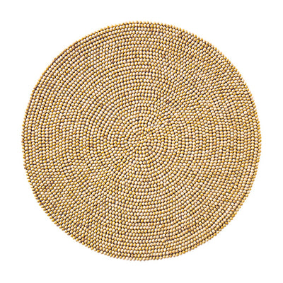 Kim Seybert Wood Round Natural Placemat