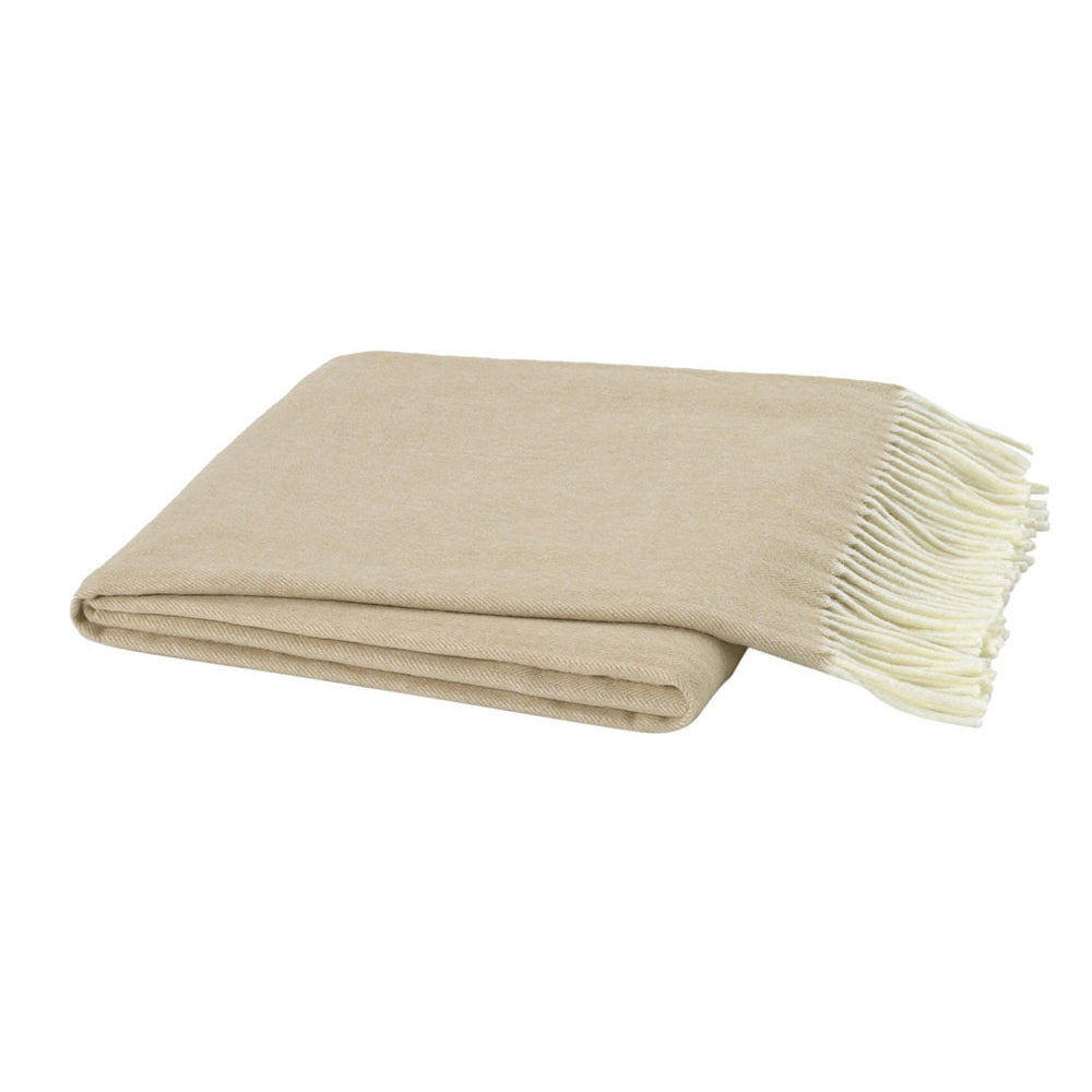 Lands Downunder Linen Italian Herringbone Throw
