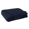 Lands Downunder Navy Mohair Throw