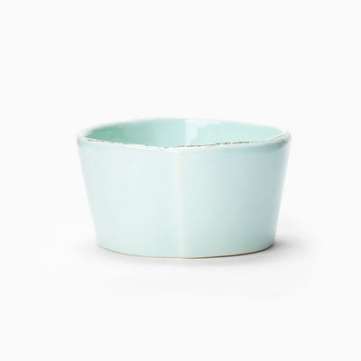 Vietri Lastra Aqua Condiment Bowl