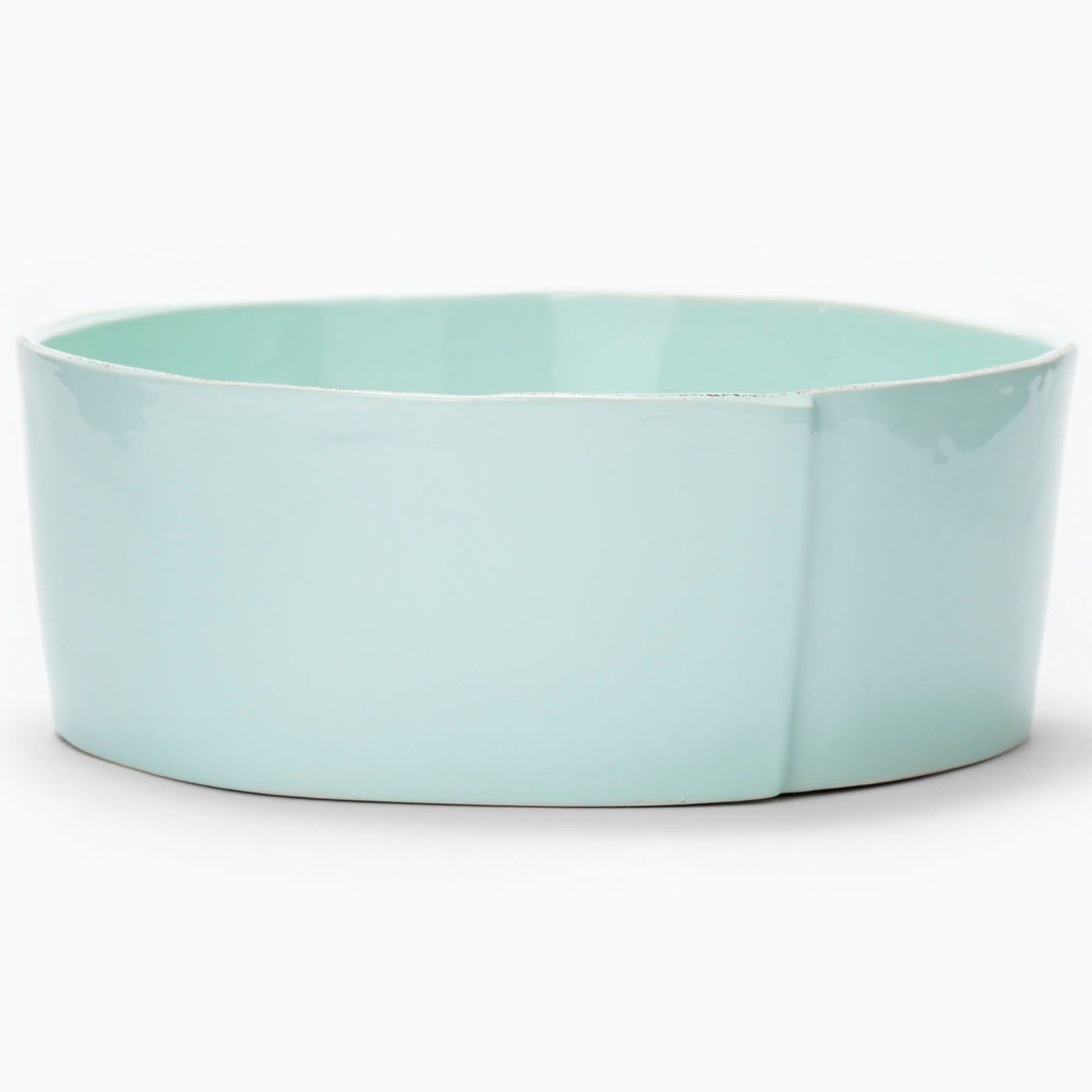 Vietri Lastra Aqua Large Serving Bowl