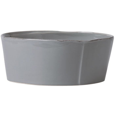 Vietri Lastra Gray Large Serving Bowl