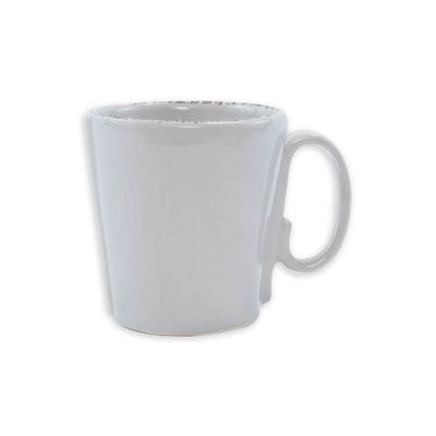 Vietri Lastra Light Gray Mug