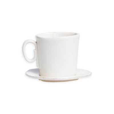 Vietri Lastra Linen Espresso Cup & Saucer Set