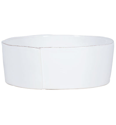 Vietri Lastra White Large Serving Bowl