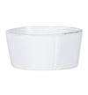 Vietri Lastra White Medium Serving Bowl