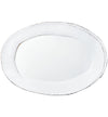 Vietri Lastra White Oval Platter