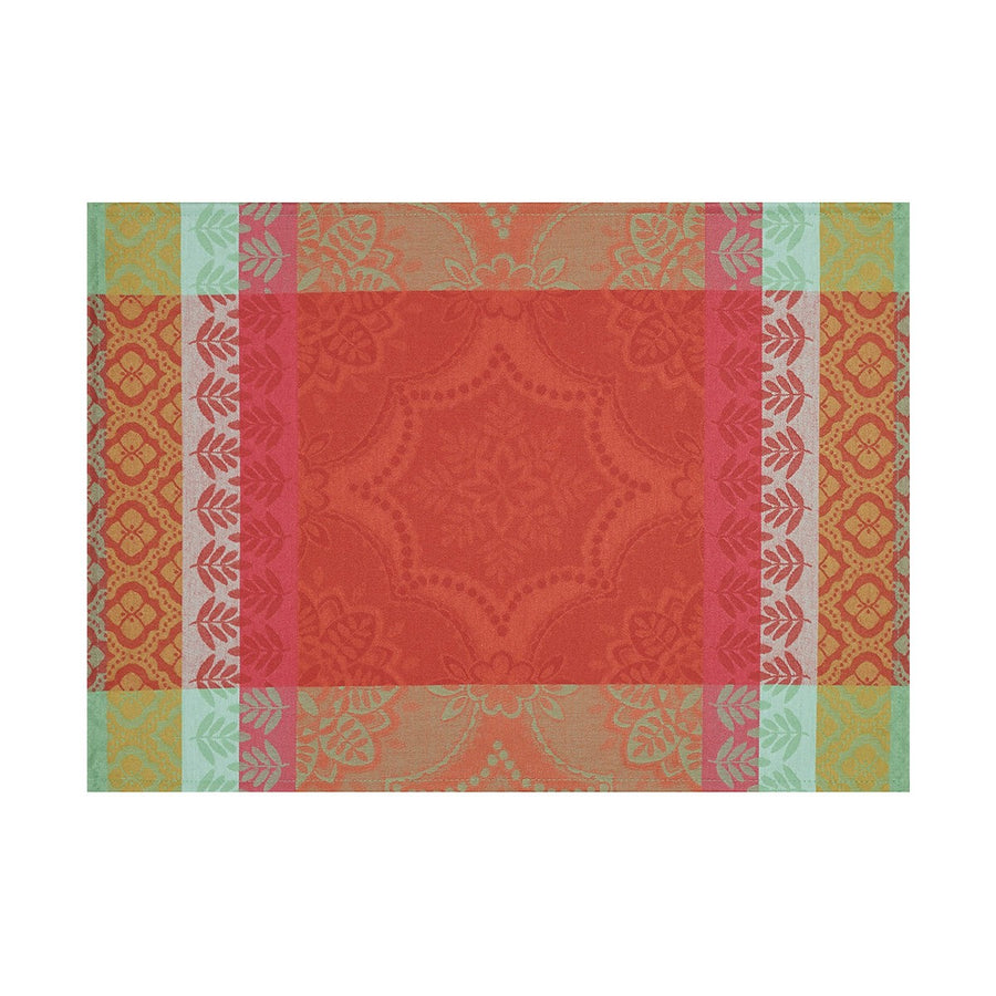 Le Jacquard Francais Bastide Red Placemat