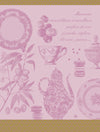 le jaquard francais macarons pink tea towel