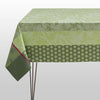 Le Jacquard Francais Nature Urbaine Green Coated Tablecloth