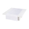 Le Jacquard Francais Siena White Table Runner
