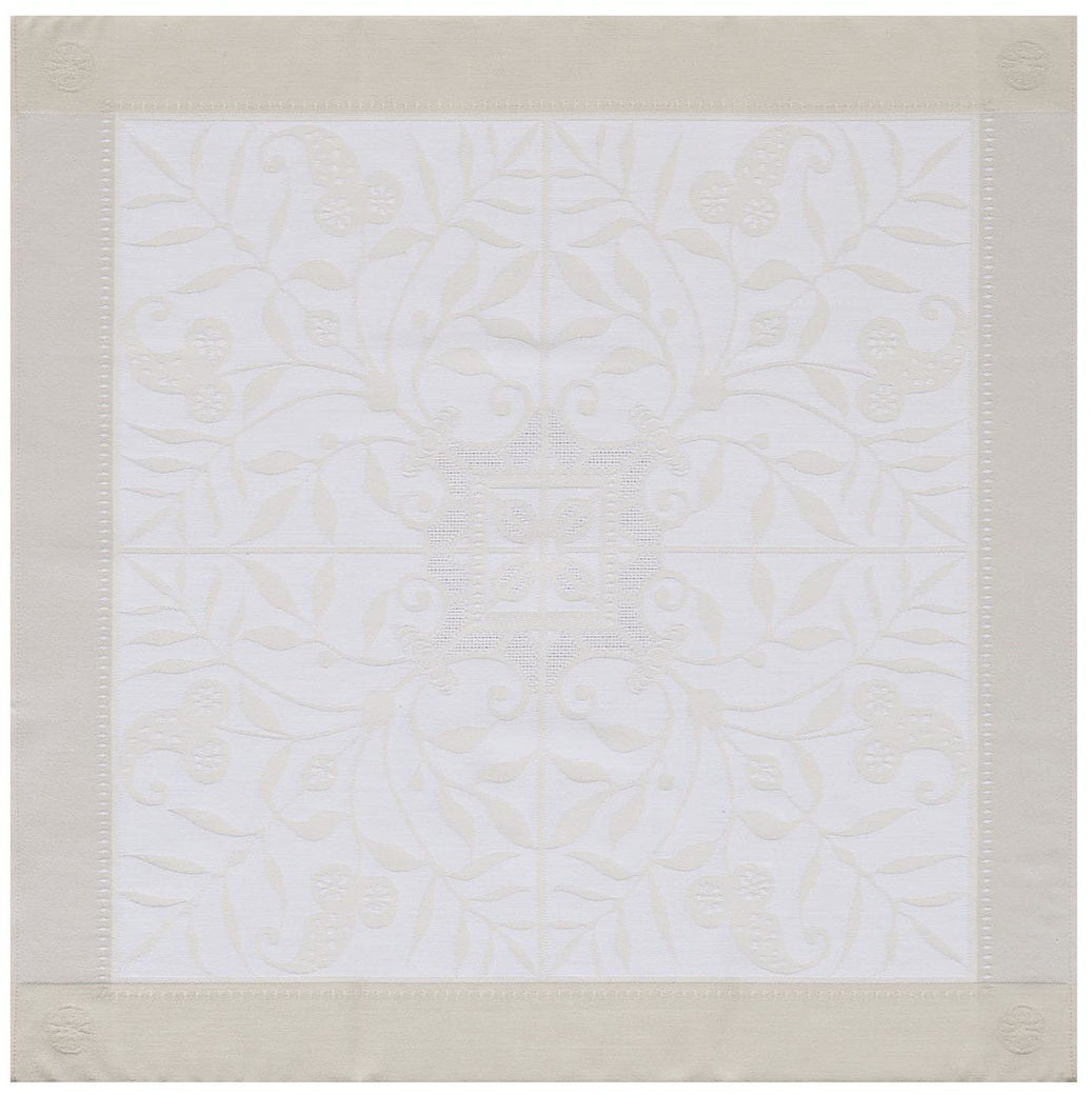 Le Jacquard Francais Venezia Ivory Napkin