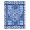 Le Jacquard Francais Amour Blue Tea Towel
