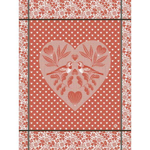 Le Jacquard Romance Tea Towel - Green main image 0